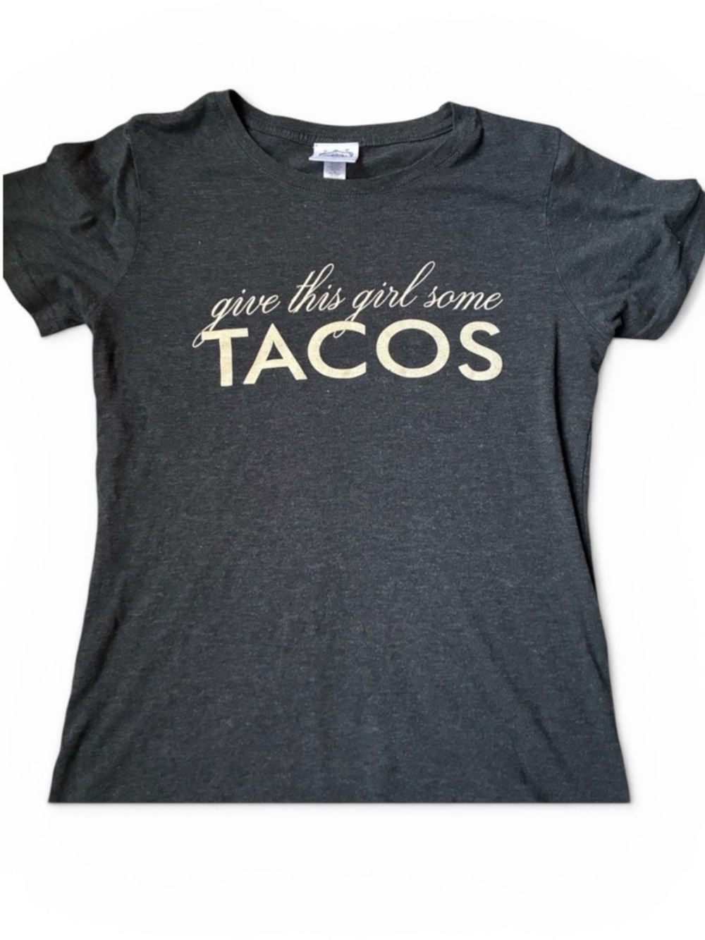 Cowgirl Justice Charcoal Gray Taco Tee